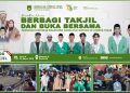 Semarak HADI NW ke-73, HIMMAH NW Lombok Timur Tebar  Takjil di Simpang Empat Rempung Dan Buka Bersama Pengrus HIMMAH NW LOTIM