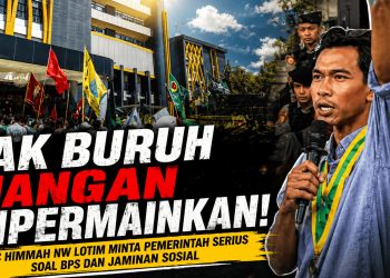 Hak Buruh Jangan Dipermainkan! PC HIMMAH NW bersama Cipayung Plus Lotim Minta Pemerintah Serius Soal BPJS dan Jaminan Sosial