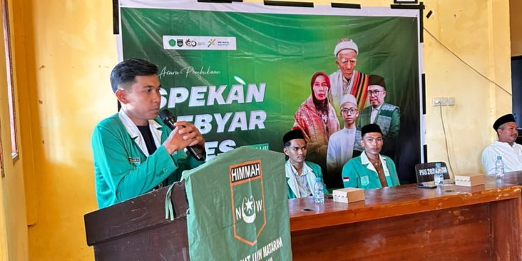 Resmi Dibuka, Sepekan Gebyar Goes HIMMAH NW Komisariat UNW Mataram Siap Semarakkan Pengabdian dan Kebersamaan